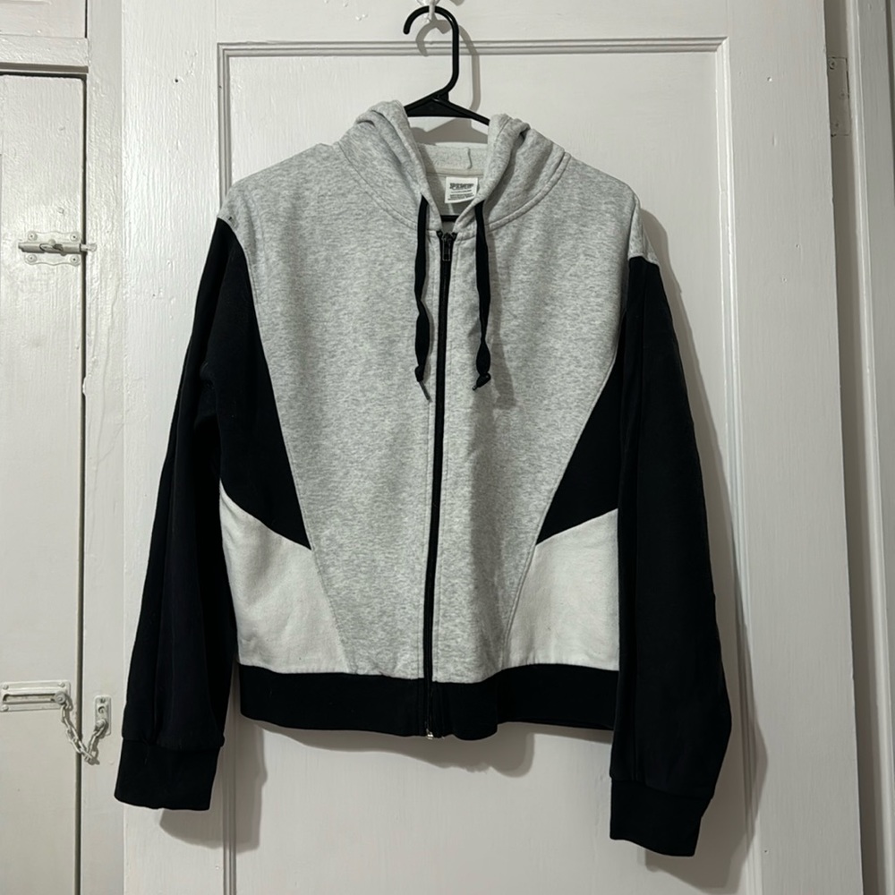 VS PINK Black and White Hoodie